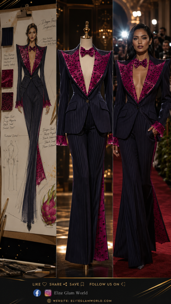 Luxury fashion, couture gown, red carpet fashion, haute couture dress, glamorous evening gown, (105)