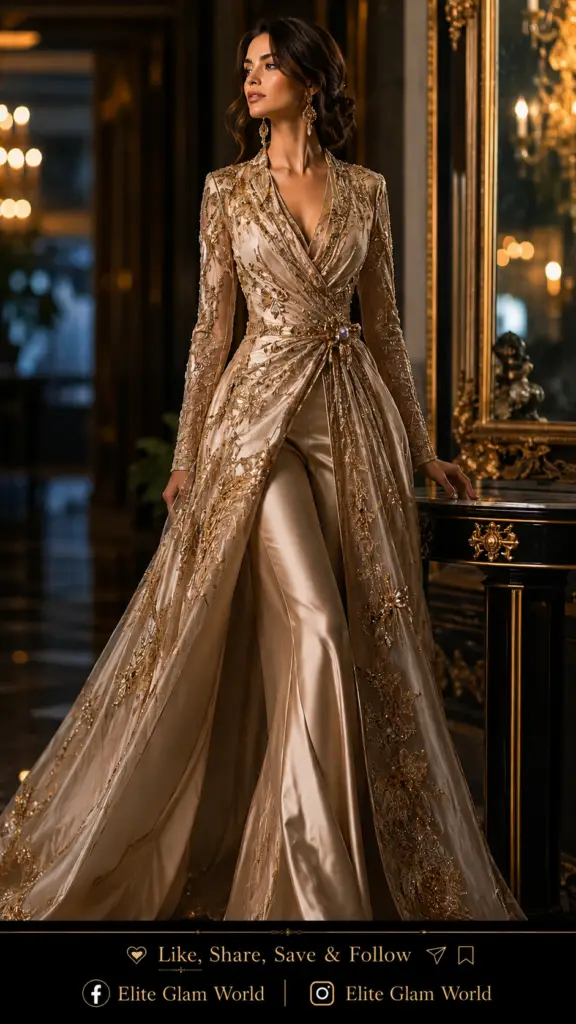 Luxury fashion, couture gown, red carpet fashion, haute couture dress, glamorous evening gown, (18)