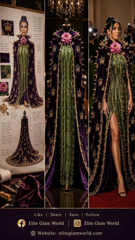 Luxury fashion, couture gown, red carpet fashion, haute couture dress, glamorous evening gown, (61)