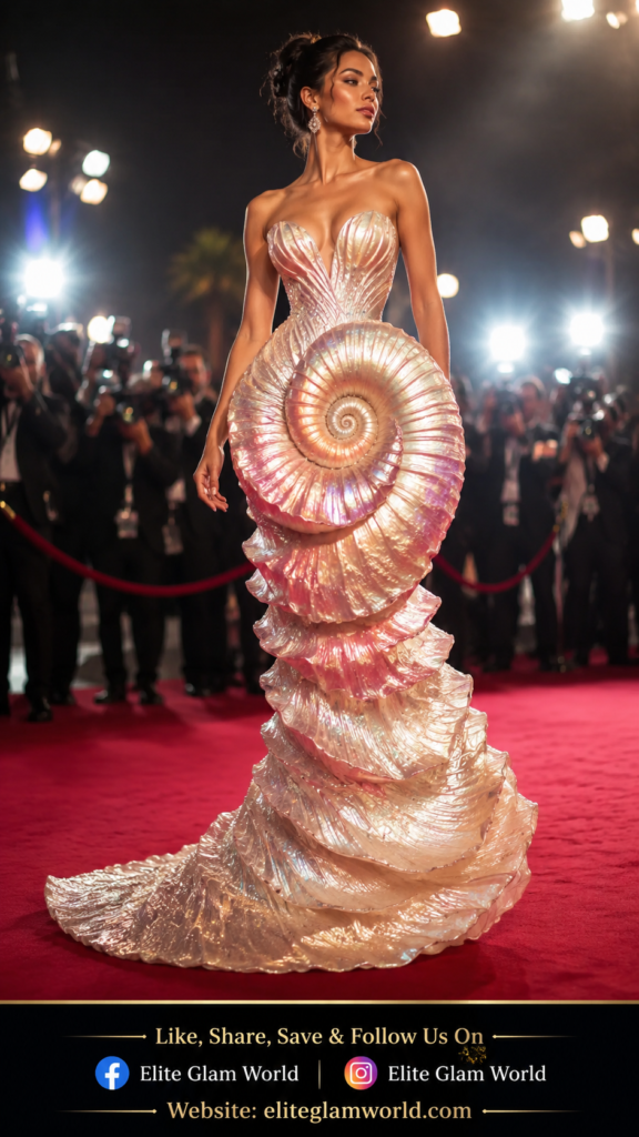 Luxury fashion, couture gown, red carpet fashion, haute couture dress, glamorous evening gown, (65)