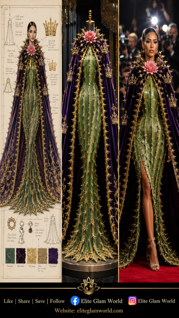 Luxury fashion, couture gown, red carpet fashion, haute couture dress, glamorous evening gown, (70)