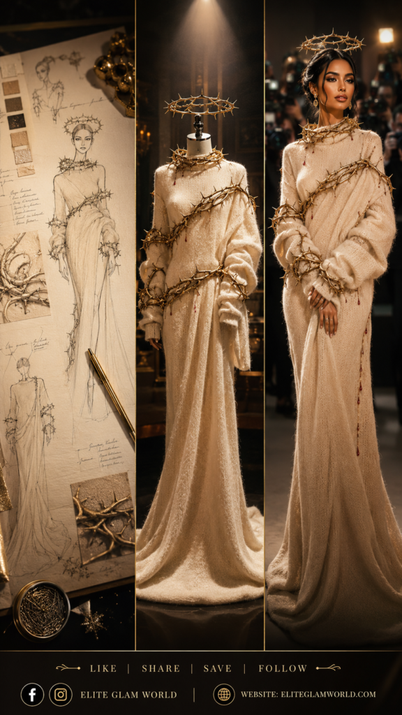 Luxury fashion, couture gown, red carpet fashion, haute couture dress, glamorous evening gown, (71)