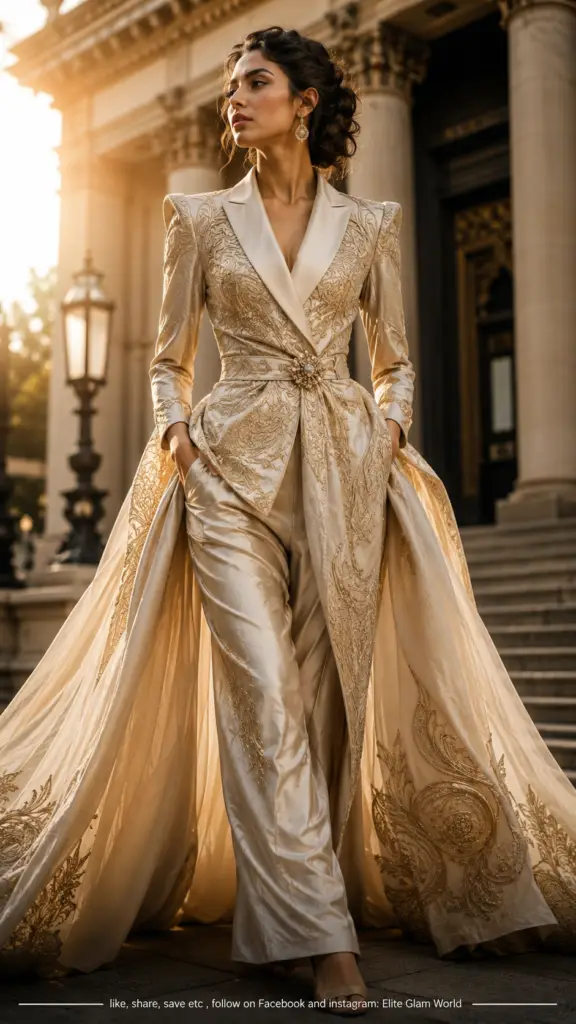 Luxury fashion, couture gown, red carpet fashion, haute couture dress, glamorous evening gown, (8)