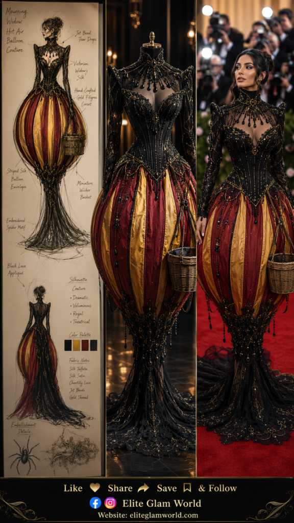 Luxury fashion, couture gown, red carpet fashion, haute couture dress, glamorous evening gown, (83)