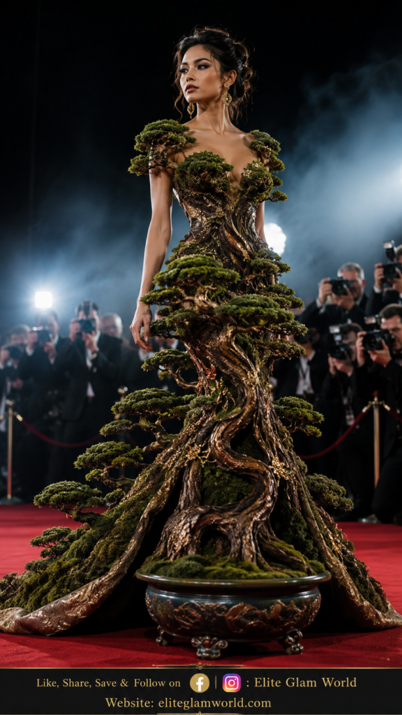 Luxury fashion, couture gown, red carpet fashion, haute couture dress, glamorous evening gown, (90)