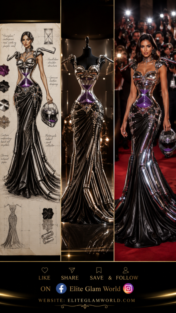 Luxury fashion, couture gown, red carpet fashion, haute couture dress, glamorous evening gown, (95)