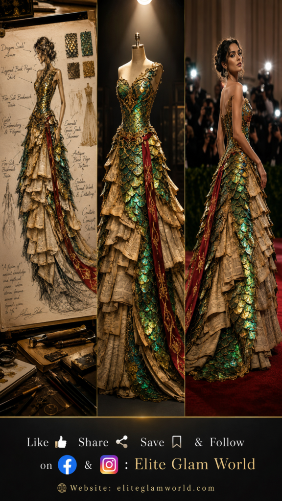 Luxury fashion, couture gown, red carpet fashion, haute couture dress, glamorous evening gown, (99)
